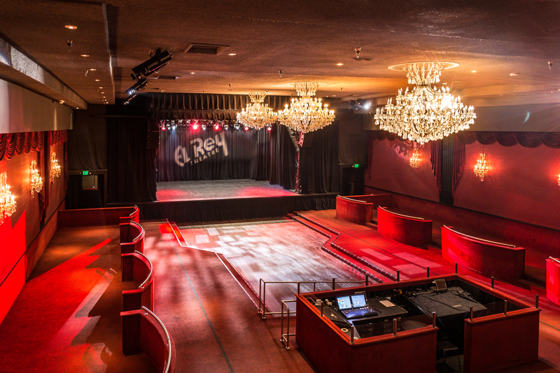 The El Rey Theatre Seating Chart