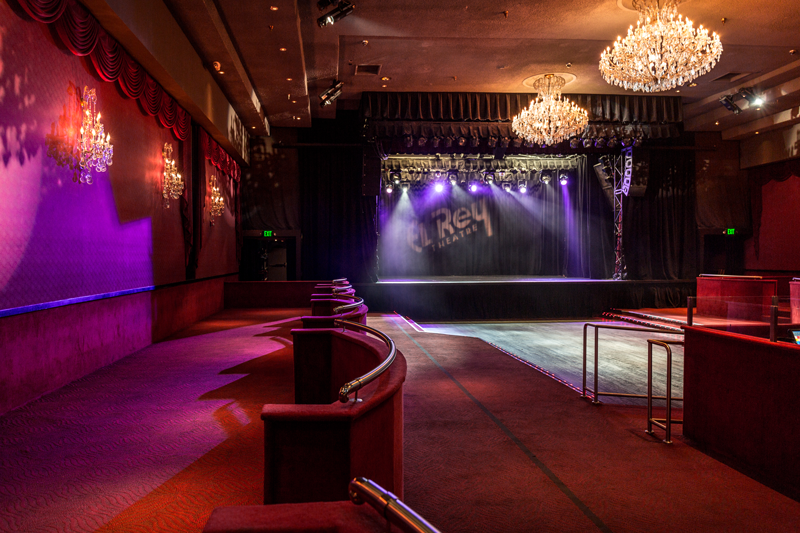 The El Rey Theatre Seating Chart